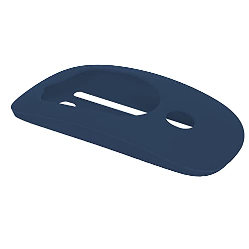Heayzoki Mausschutzhülle,Silikon-Mausschutzhülle,Hochwertiger Flüssigsilikon-Mausschutz,für OS X 1/2 Komfortabler, Weicher, Abnehmbarer Hautschutz.(Mitternachtsblau) von Heayzoki