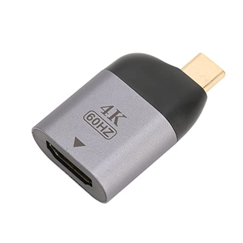 Heayzoki USB C zu HDMI Adapter, USB Typ C zu HDMI Konverter 4K 60Hz, für Projektor Laptop TV PC Tablet Handy von Heayzoki