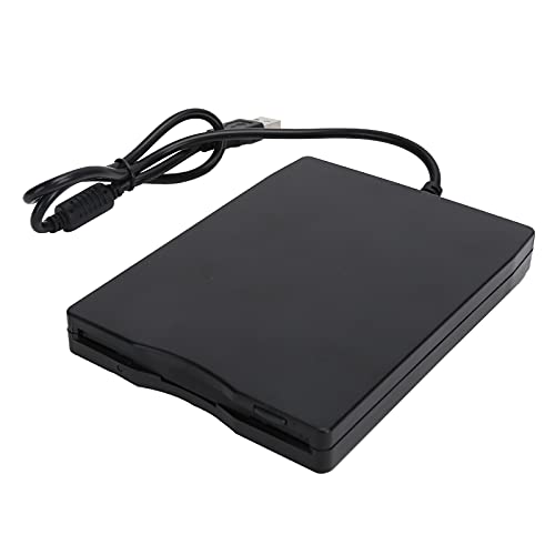 Heayzoki USB Diskettenlaufwerk Externes Tragbares 1,44 MB FDD Universal, Plug and Play, Tragbares Externes Diskettenlaufwerk für Laptops Desktops 3,5 Zoll von Heayzoki