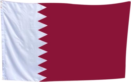 *** Große Qatar -Flagge 90x150 cm - Weltmeisterschaft - Flagge Qatarese - Van Heble® *** von Heble