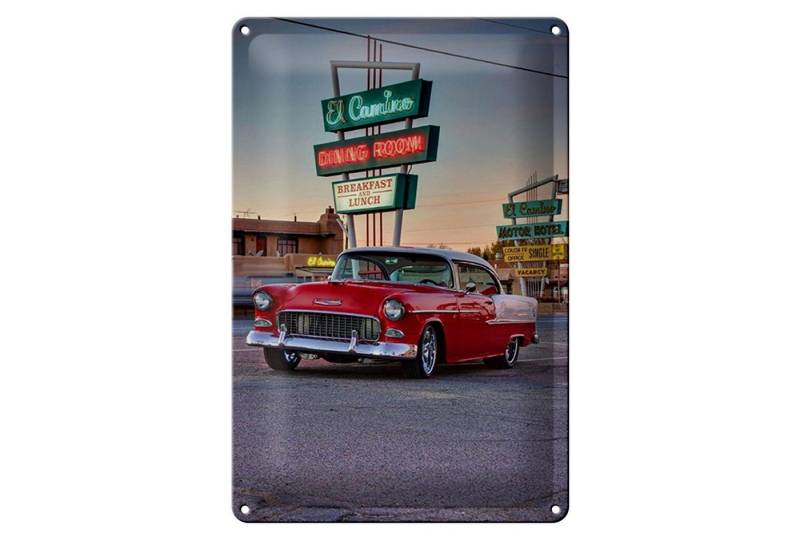 Hebold Metallschild Schild Blech 20x30cm - Made in Germany - Auto Oldtimer El Camino break von Hebold