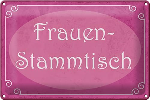 Schild Blech -Made in Germany- Tischaufsteller 30x20cm Frauen Stammtisch Metall Deko Hinweis Blechschild Schild Blech -Made in Germany- Tischaufsteller 30x20cm Frauen Stammtisch Metall Deko Hinweis Blechschild von Hebold