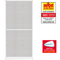 Aluminium Fliegengitterbausatz Tür SLIMPLUS, ca. 100 x 210 cm weiß Aluminium Fliegengitterbausatz Tür SLIMPLUS, ca. 100 x 210 cm weiß von Hecht