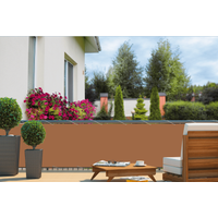 Balkonsichtschutz dunkelbraun Balkonsichtschutz dunkelbraun von Hecht