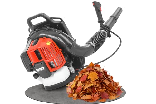 HECHT Laubbläser Benzin – Starke 2,0 PS, 52 cm³, 864 m³/h, bis 180 km/h – 8,3 kg leicht - Kabellos ohne Strom/Akku – Laubbläser für Garten, Auffahrt & Terrasse - 2 Takt-Motor HECHT Laubbläser Benzin – Starke 2,0 PS, 52 cm³, 864 m³/h, bis 180 km/h – 8,3 kg leicht - Kabellos ohne Strom/Akku – Laubbläser für Garten, Auffahrt & Terrasse - 2 Takt-Motor von Hecht
