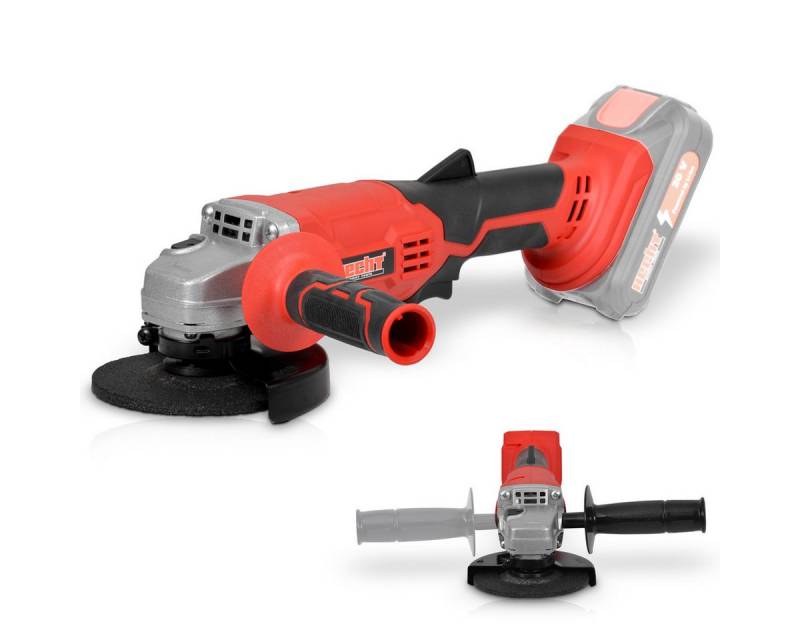 Hecht Akku-Winkelschleifer Trennschleifer 1320 10000 U/min, max. 10000 U/min, 80 m/min, M14, Gummigriff von Hecht