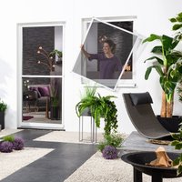 Hecht Alu-Fensterbausatz "MASTER SLIM" 130x150 cm, weiß, mit Pollenschutzgewebe Hecht Alu-Fensterbausatz "MASTER SLIM" 130x150 cm, weiß, mit Pollenschutzgewebe von Hecht