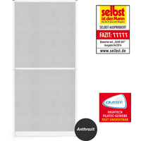 Aluminium Fliegengitterbausatz Tür SLIMPLUS, 100x210cm anthrazit Aluminium Fliegengitterbausatz Tür SLIMPLUS, 100x210cm anthrazit von Hecht