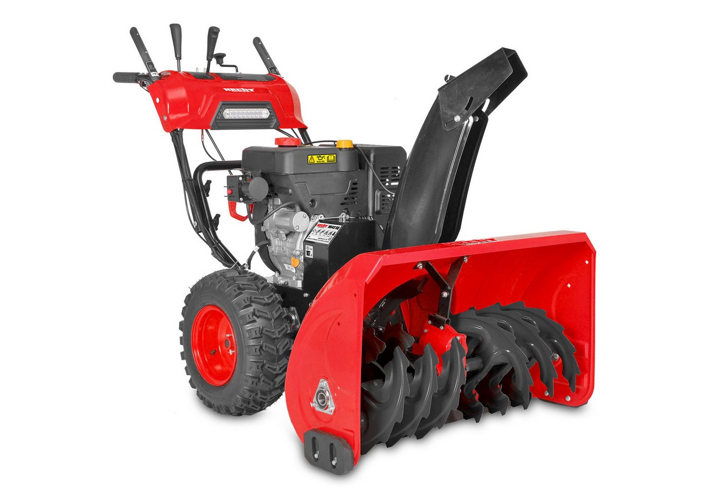 Hecht Benzin-Schneefräse 15 PS mit Elektrostart LED-Scheinwerfer und Griffheizung 2-stufig, 106,00 cm Arbeitsbreite, 51 cm Arbeitshöhe - 420 cm³ - 15 m Wurfweite Hecht Benzin-Schneefräse 15 PS mit Elektrostart LED-Scheinwerfer und Griffheizung 2-stufig, 106,00 cm Arbeitsbreite, 51 cm Arbeitshöhe - 420 cm³ - 15 m Wurfweite von Hecht