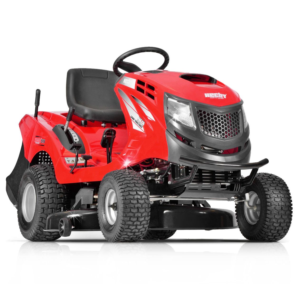 Hecht Rasentraktor 5176 mit Briggs & Stratton Motor INTEK™, 102,00 cm Schnittbreite, 500 cm³, 270L Fangkorb, 13,3 PS von Hecht