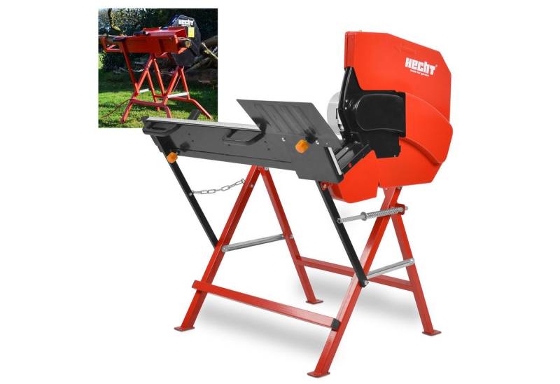 Hecht Wippkreissäge 8220 Elektro 2200W mit 405 mm HM Sägeblatt, Längenanschlag bis 810 mm, 135 mm Schnittiefe von Hecht