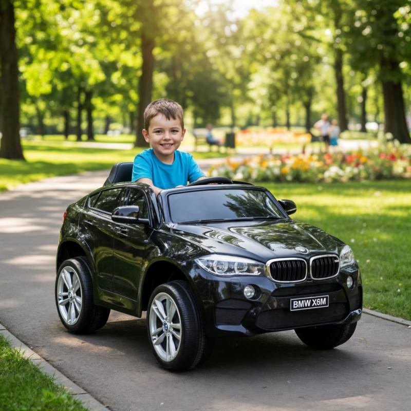 Kinder Elektroauto HECHT BMW X6 Schwarz Kinder Elektroauto HECHT BMW X6 Schwarz von Hecht