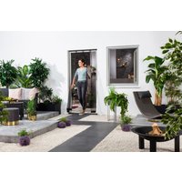 Lamellenvorhang Polyester 100x220 cm in Schwarz Lamellenvorhang Polyester 100x220 cm in Schwarz von Hecht