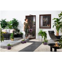 Powertec XXL Aluminium-Fliegengitter-Bausatz SLIMPLUS, ca. 120 x 240 cm,  braun Powertec XXL Aluminium-Fliegengitter-Bausatz SLIMPLUS, ca. 120 x 240 cm,  braun von Hecht