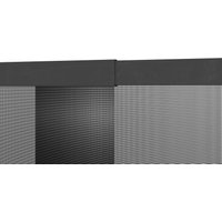 Teleskop-Lamellen-Vorhang "FAST" 100x220cm schwarz Teleskop-Lamellen-Vorhang "FAST" 100x220cm schwarz von Hecht