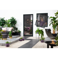 hecht Fensterbausatz "MASTER SLIM" 130x150cm, anthrazit mit Pollenschutzgewebe hecht Fensterbausatz "MASTER SLIM" 130x150cm, anthrazit mit Pollenschutzgewebe von Hecht