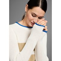 HECHTER PARIS Streifenpullover, mit Kontrastkante von Hechter Paris
