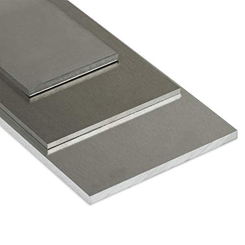 Aluminium Blech AlMg3 | Stärke: 2mm | BxL 50x500mm (5x50cm) Zuschnitt von Heck & Sevdic GbR