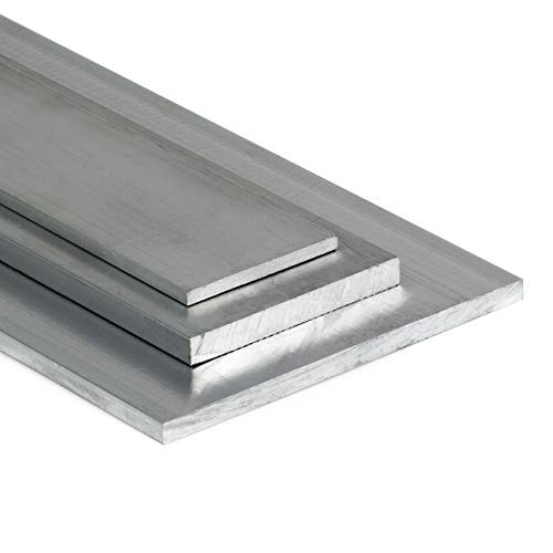 Aluminium Flachstange AlMgSi05 12x3mm - Länge 450mm / 45cm auf Zuschnitt von Heck & Sevdic GbR