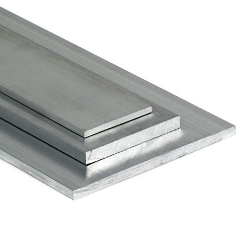 Aluminium Flachstange AlMgSi05 25x8mm - Länge 1500mm / 150cm auf Zuschnitt von Heck & Sevdic GbR