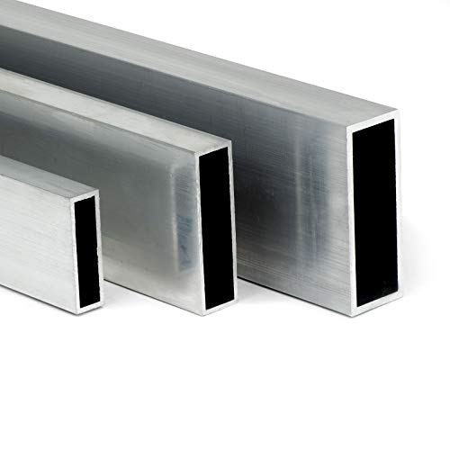 Aluminium Rechteckrohr AW-6060-25x10x2mm | L: 750mm (75cm) auf Zuschnitt von Heck & Sevdic GbR