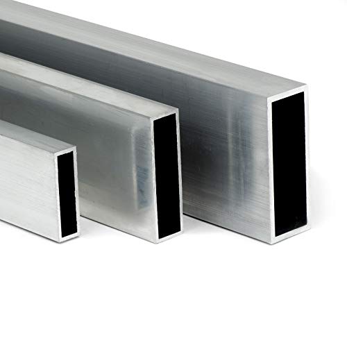 Aluminium Rechteckrohr AW-6060-40x25x2mm | L: 1000mm (100cm) auf Zuschnitt von Heck & Sevdic GbR