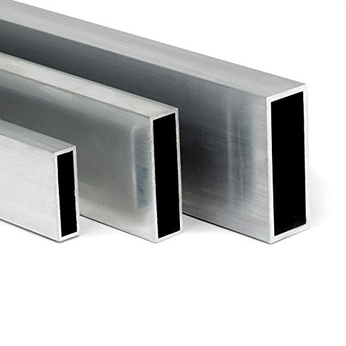 Aluminium Rechteckrohr AW-6060-60x20x2mm | L: 1800mm (180cm) auf Zuschnitt von Heck & Sevdic GbR