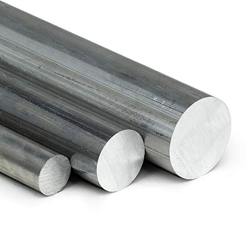 Aluminium Rund Durchmesser Ø 40mm | Länge = 2000mm (200cm) Rundstab zum Drehen, Fräsen, Bohren, Sägen von Heck & Sevdic GbR