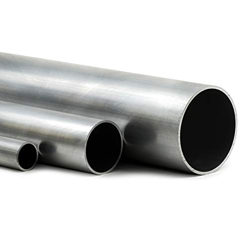 Aluminium Rundrohr AlMgSi05 Ø 60x10mm - Länge 700mm / 70cm auf Zuschnitt von Heck & Sevdic GbR