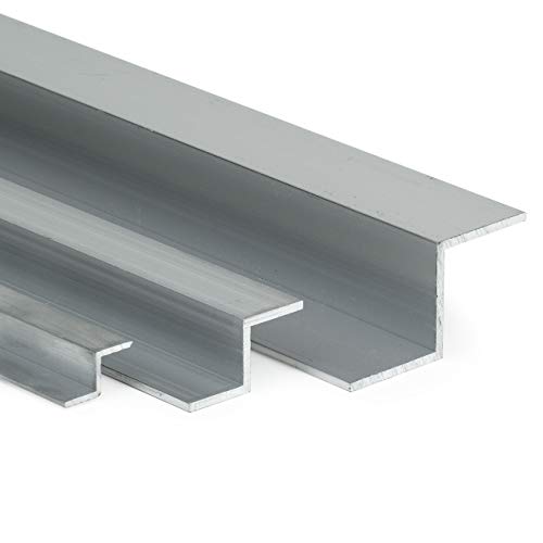 Aluminium Z-Profil AlMgSi05 AxHxBxS: 25x25x25x3mm | L: 400mm (40cm) Zuschnitt von Heck & Sevdic GbR