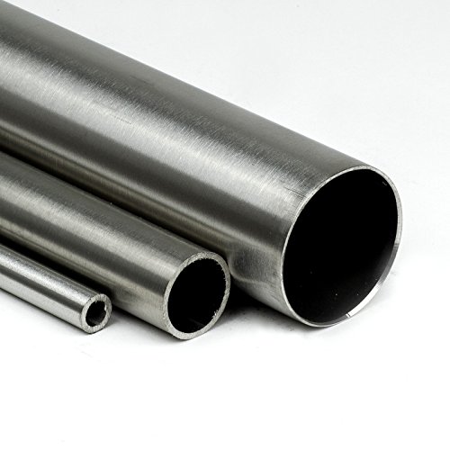 Edelstahl Rundrohr V2A Ø 8x1,5mm - K240 - Länge 1000mm / 100cm auf Zuschnitt Edelstahl Rundrohr V2A Ø 8x1,5mm - K240 - Länge 1000mm / 100cm auf Zuschnitt von Heck & Sevdic GbR