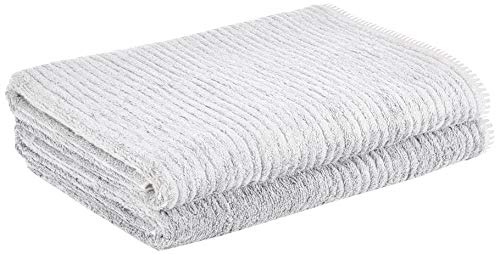 Heckett Lane Bath Beach Towel, Glacier Grey, 90 x 180 cm, 2 von Heckett Lane