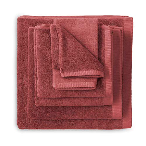 Heckett Lane Bath Guest Towel, 100% Cotton, Tandori Spice, 30 x 50 cm, 6.0 Pieces von Heckett Lane