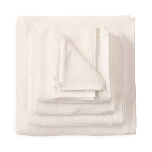 Heckett Lane Bath Hand-Towel, Off-White, 50 x 100 cm von Heckett Lane