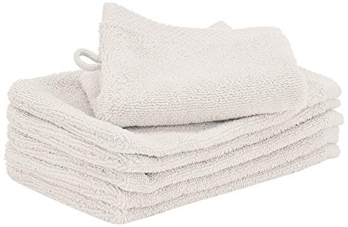 Heckett Lane Bath Wash Cloth, Off-White, 16 x 21 cm, 6 von Heckett Lane