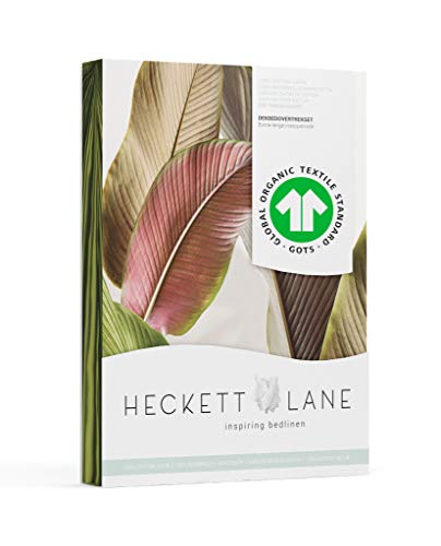 Heckett Lane Bettbezug Waldgrün, 140 x 220 cm von Heckett Lane