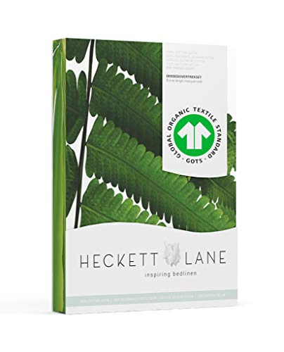 Heckett Lane Pure Green Bettbezug 140 x 220 cm von Heckett Lane