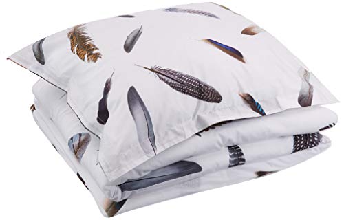 Heckett Lane Pal Duvet Cover, Baumwolle, Tawny Brown, 140 x 220 cm von Heckett Lane