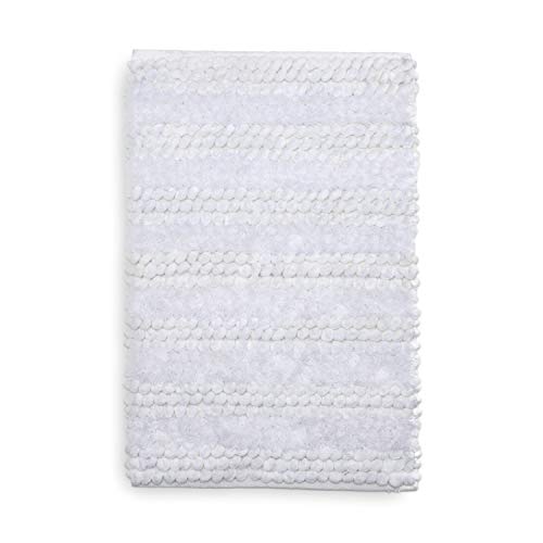 Heckett Lane Roberto Bath Mat, blank, 60 x 100 cm von Heckett Lane