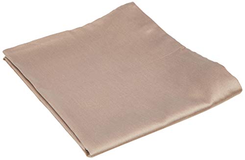 Heckett Lane Uni Satin Pillow Case, Taupe Grey, 40 x 80 cm von Heckett Lane