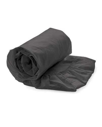 Heckett & Lane Spannbettlaken Elementi 100% Baumwolle Mako Satin Classic Anthrazit 40cm Steghöhe 90 x 210-220 cm Heckett & Lane Spannbettlaken Elementi 100% Baumwolle Mako Satin Classic Anthrazit 40cm Steghöhe 90 x 210-220 cm von Heckett Lane