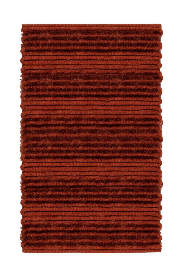 Heckett and Lane Badematte Solange Badematte 60x100 Copper Orange 60x100, Badematte Badteppich Duschvorleger Matte von Heckett and Lane