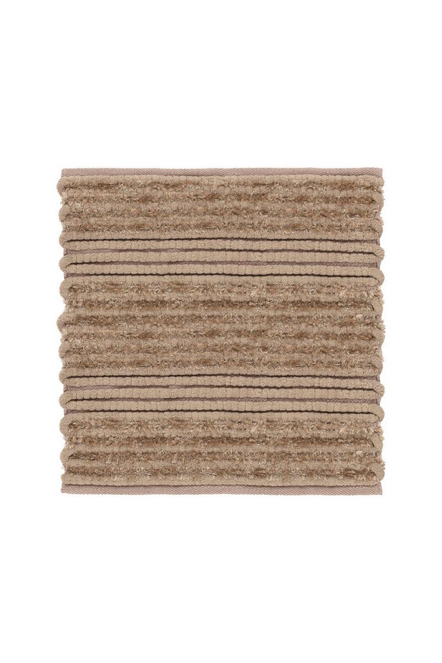 Heckett and Lane Badematte Solange Bidetmatte 60x60 Forest Sand 60x60, Badematte Badteppich Duschvorleger Matte von Heckett and Lane