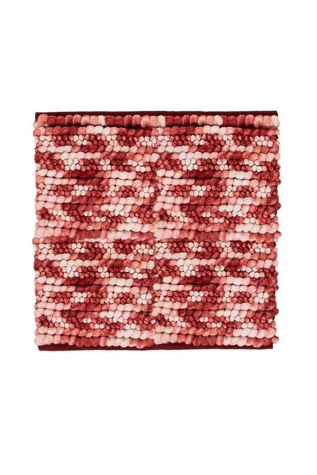 Heckett and Lane Badematte Brenda Bidetmatte 60x60 Spicy Red 60x60, Badematte Badteppich Duschvorleger Matte von Heckett and Lane