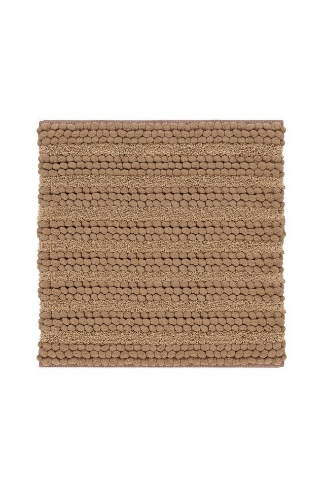 Heckett and Lane Badematte Roberto Bidetmatte 60x60 Forest Sand 60x60, Badematte Badteppich Duschvorleger Matte von Heckett and Lane
