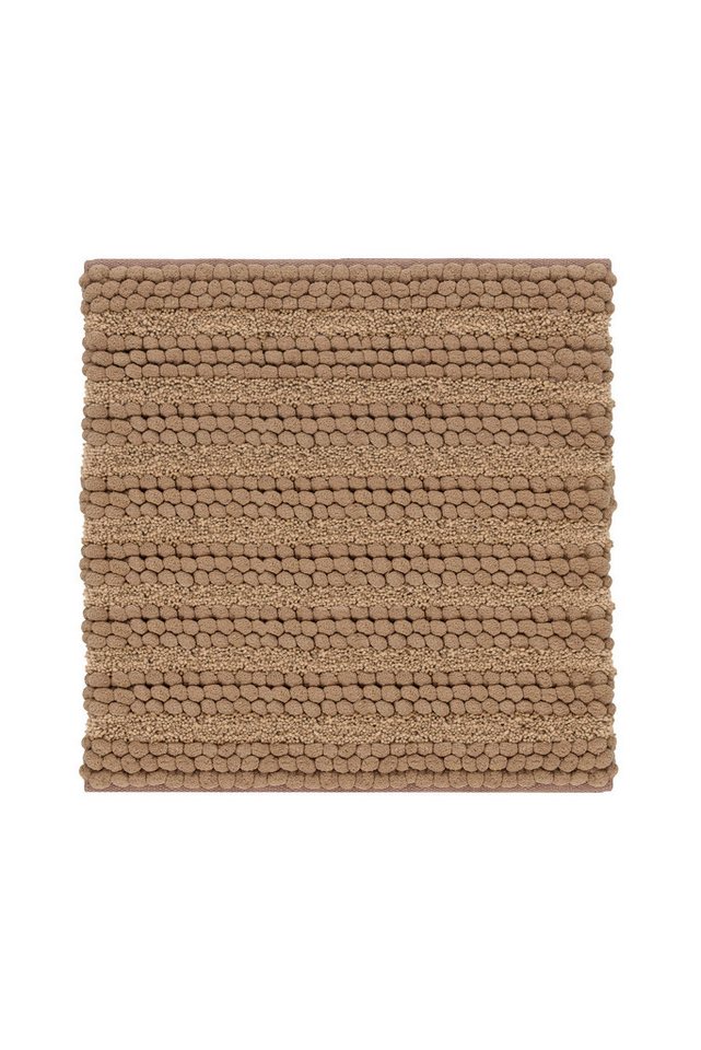 Heckett and Lane Badematte Roberto Bidetmatte 60x60 Forest Sand 60x60, Badematte Badteppich Duschvorleger Matte von Heckett and Lane