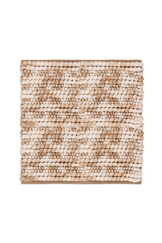 Heckett and Lane Badematte Brenda Bidetmatte 60x60 Forest Sand 60x60, Badematte Badteppich Duschvorleger Matte von Heckett and Lane