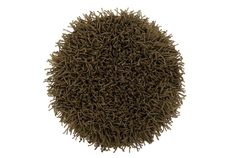 Heckett and Lane Badematte Busto Badematte 60 rond Calla Green Badematte 60-Rond Calla-Green Uni, Baumwollmischung, Badematte Badteppich von Heckett and Lane