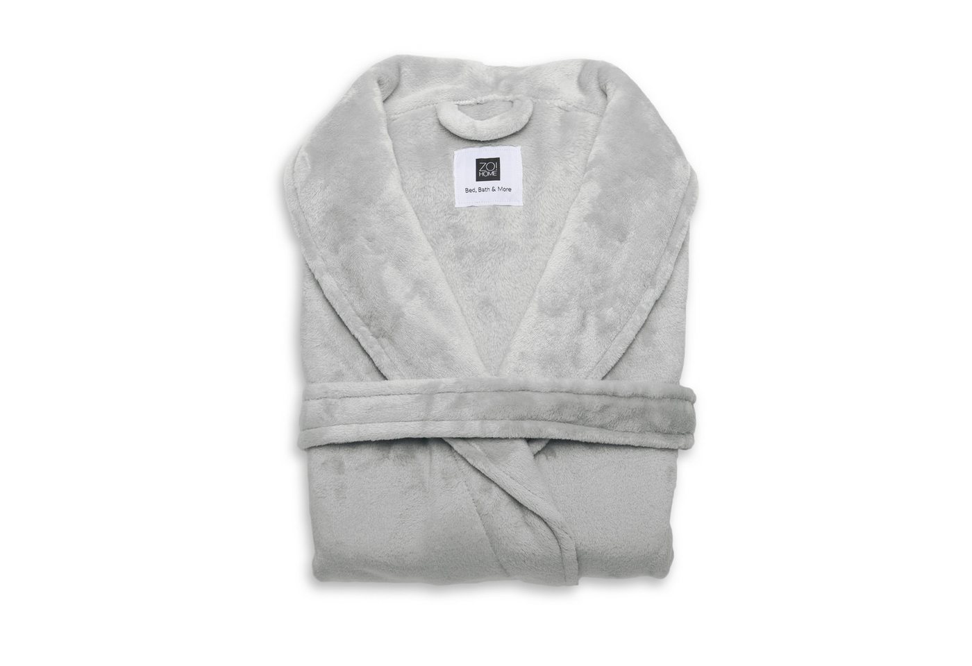 Heckett and Lane Badematte Cara Bademantel Lang XL Pearl Grey XL, Badematte Badteppich Duschvorleger Matte von Heckett and Lane