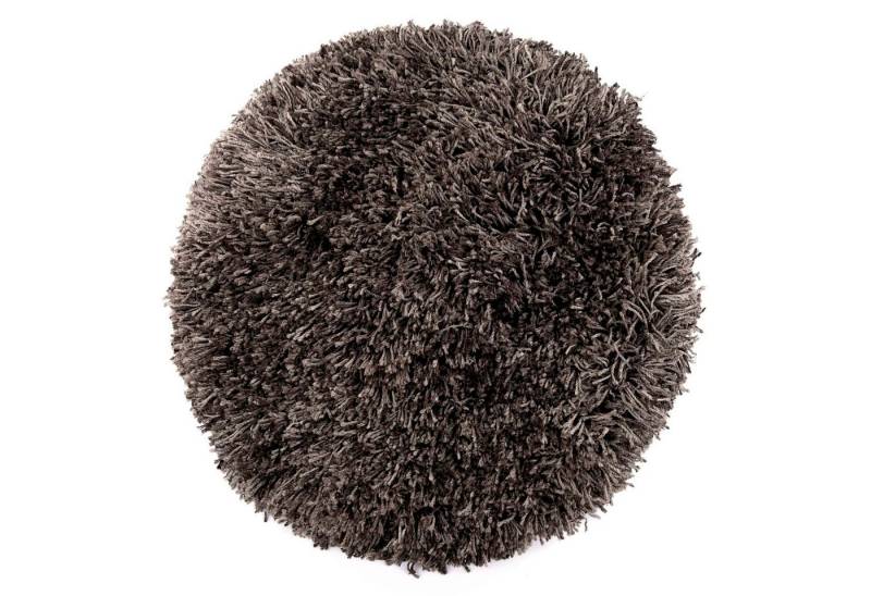 Heckett and Lane Badematte Cona Badematte 60 rond Birch Grey Badematte 60-Rond Birch-Grey Uni, Baumwollmischung, Badematte Badteppich von Heckett and Lane